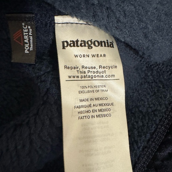 Patagonia Women’s Retool Snap T Fleece Polartec Pullover Size Medium - Picture 6 of 9